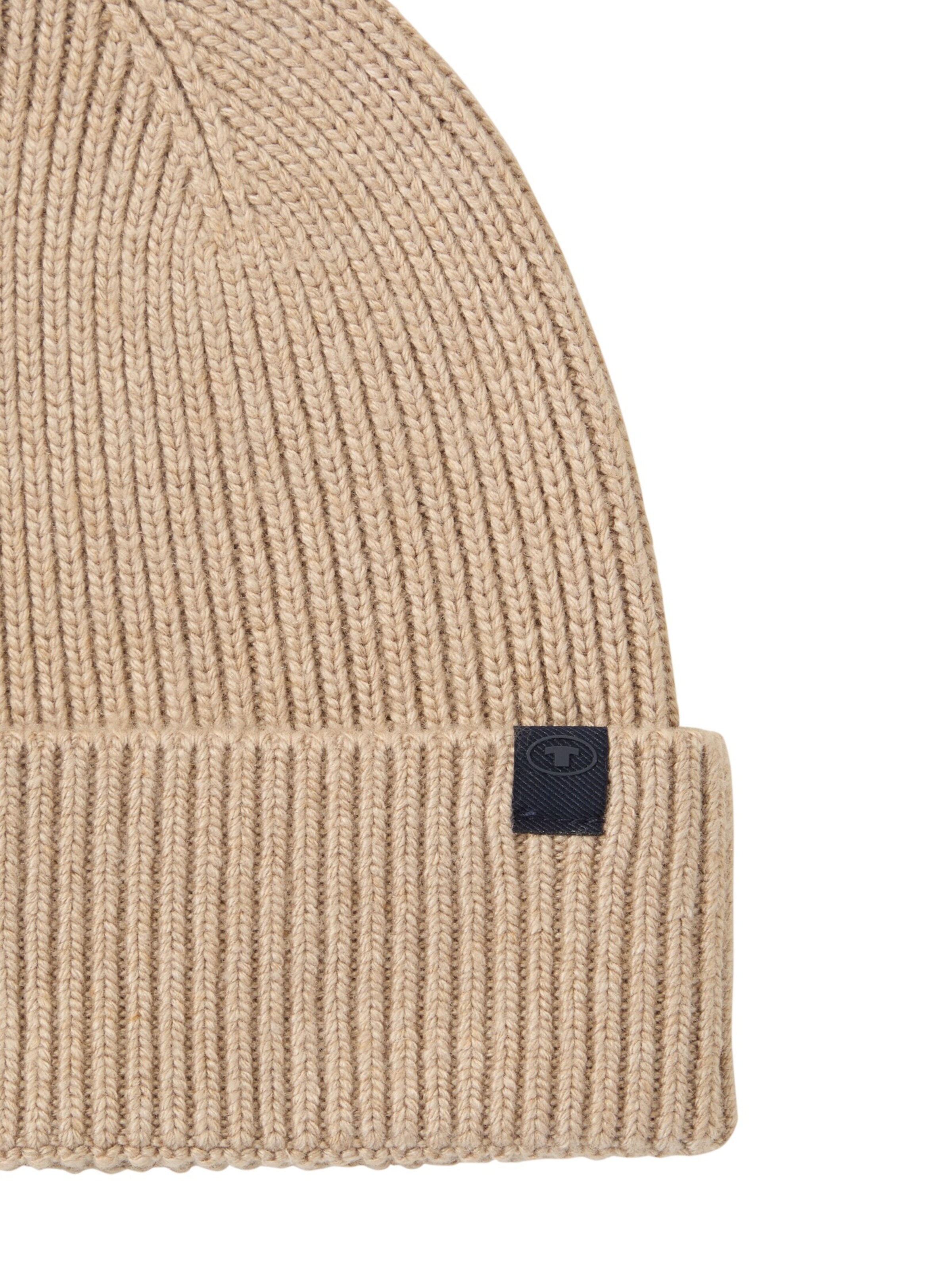 TOM TAILOR Mütze in Beige