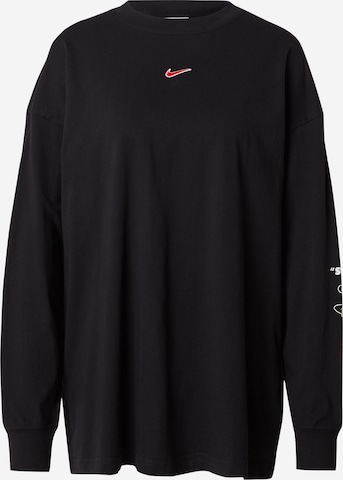 Nike Sportswear - Camiseta en negro: frente