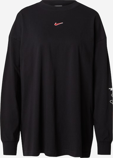 Nike Sportswear Majica u crvena / crna / bijela, Pregled proizvoda
