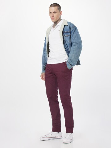 SCOTCH & SODA Regular Chino Pants 'Mott seasonal essential' in Red