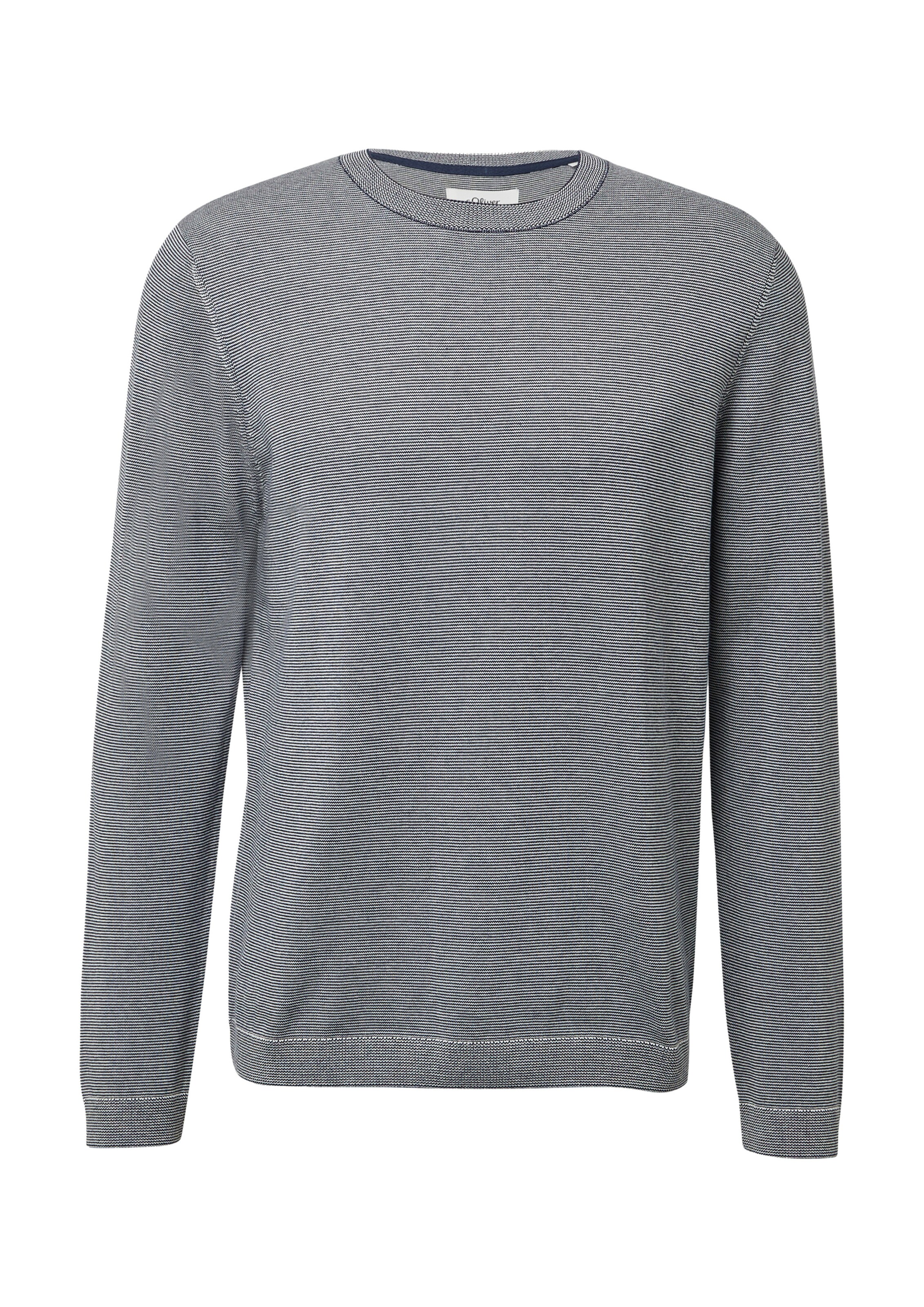 s.Oliver Trui in Blauw: voorkant