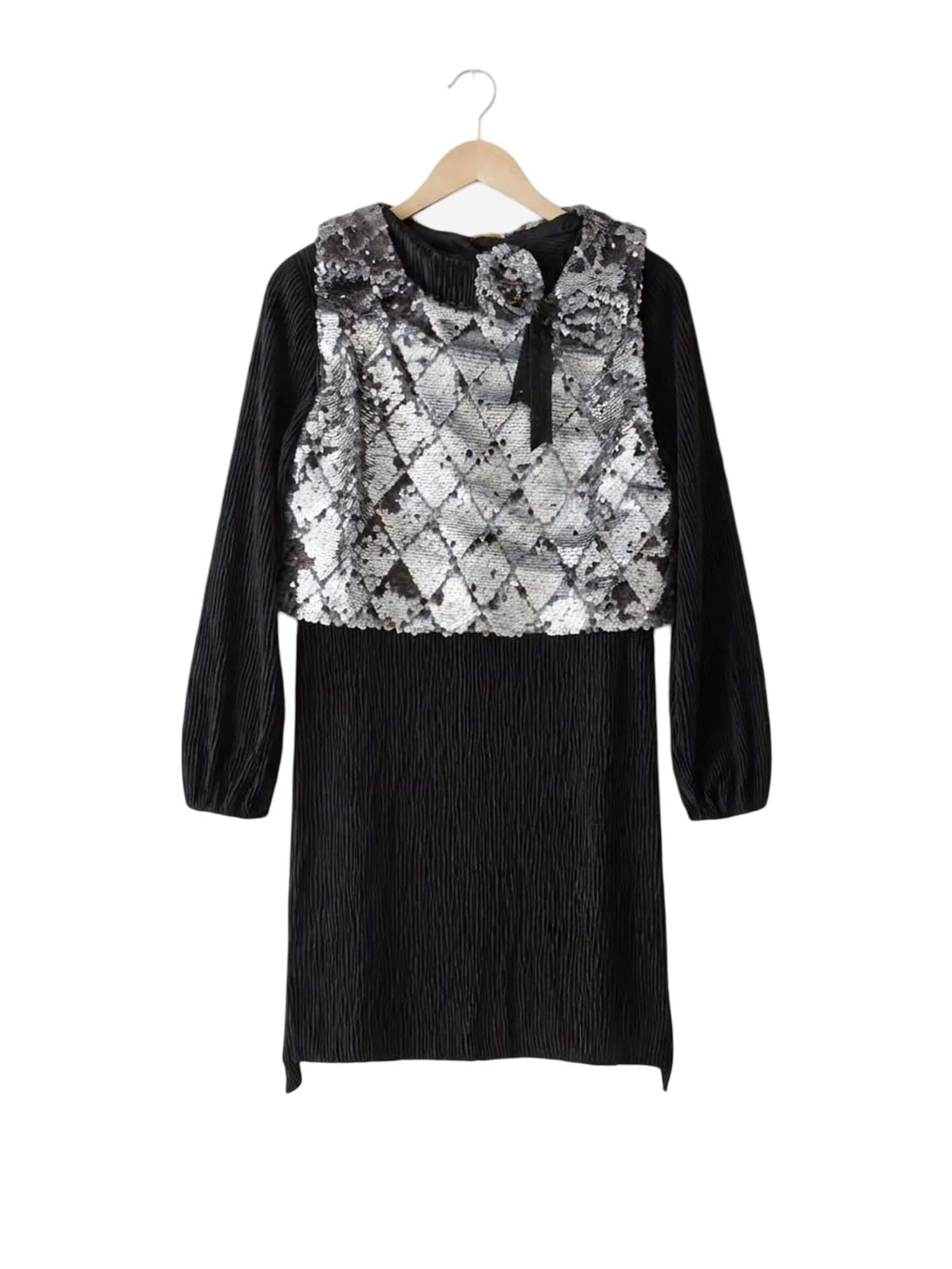 Hilal Akinci Kids Jurk 'HİLAL AKINCI KİDS Kinderkleid' in Zwart