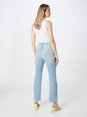 MOTHER Bootcut Jeans 'THE TRIPPER ANKLE FRAY' in Blau