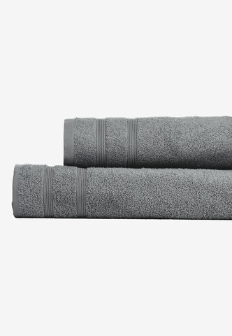 uncover by SCHIESSER Shower Towel 'Brooklyn' in Grey