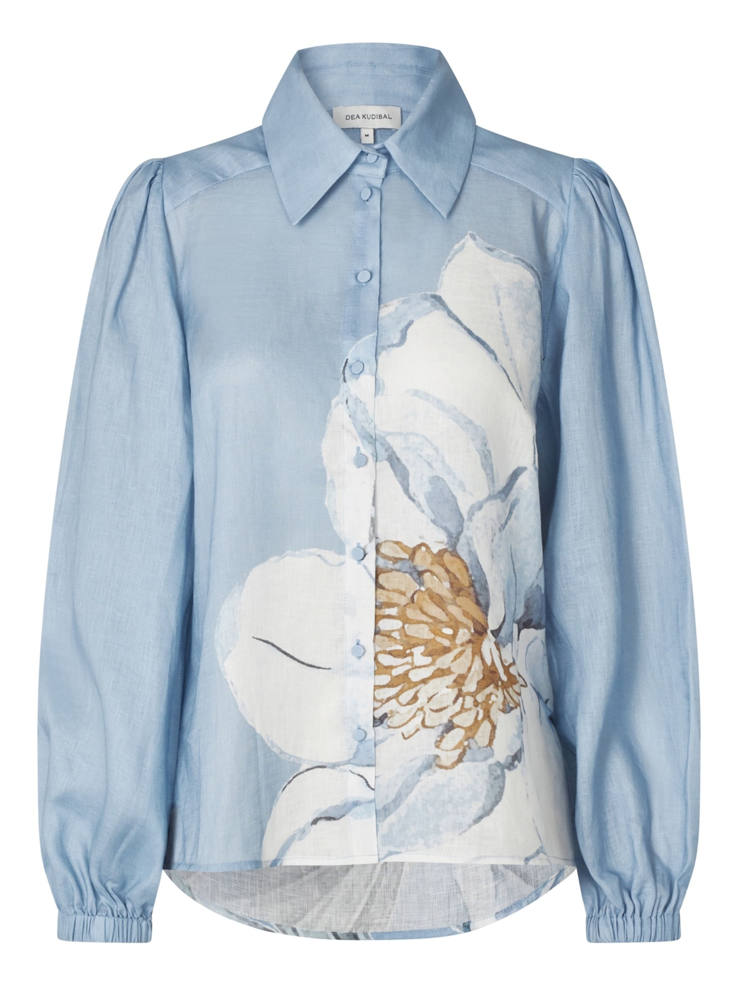 Dea Kudibal Shirts ' SiomaDEA NS ' i blå: forside