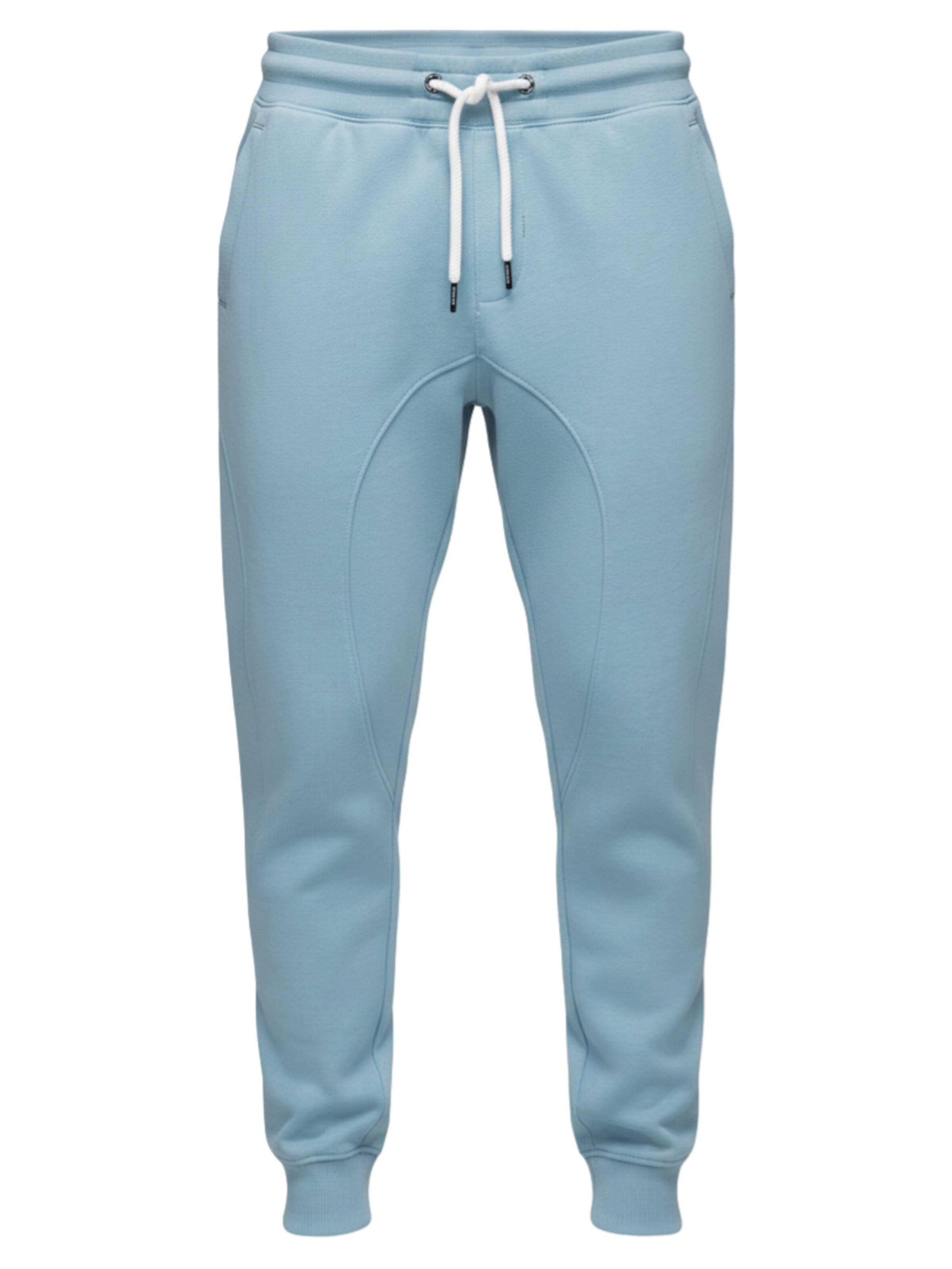 Ombre Tapered Hose in Blau: Vorderseite
