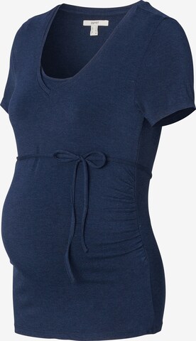 Esprit Maternity Shirt in Blue: front