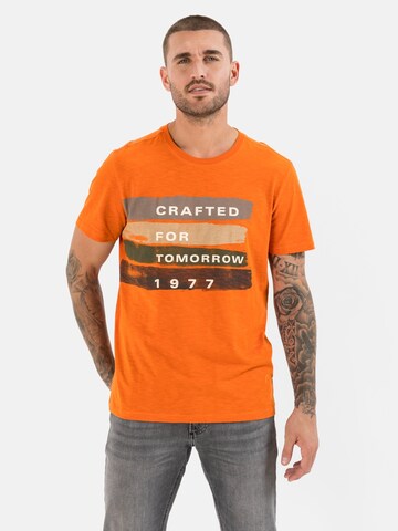 CAMEL ACTIVE - Camiseta en naranja: frente