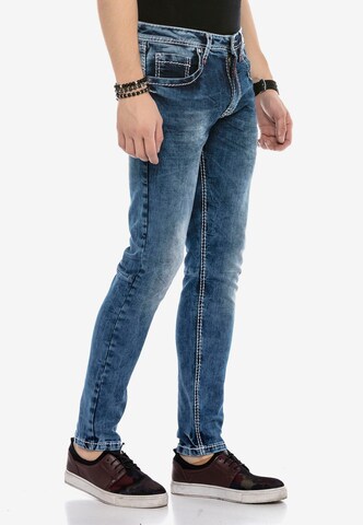 CIPO & BAXX Regular Jeans 'CD588' in Blau