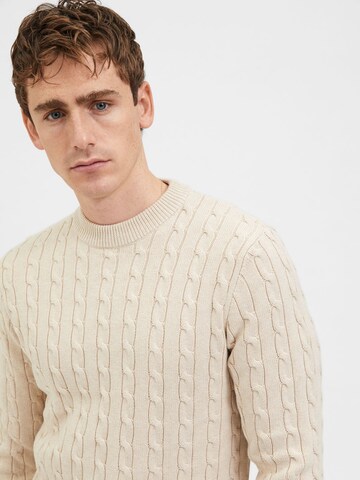 Pull-over SELECTED en blanc
