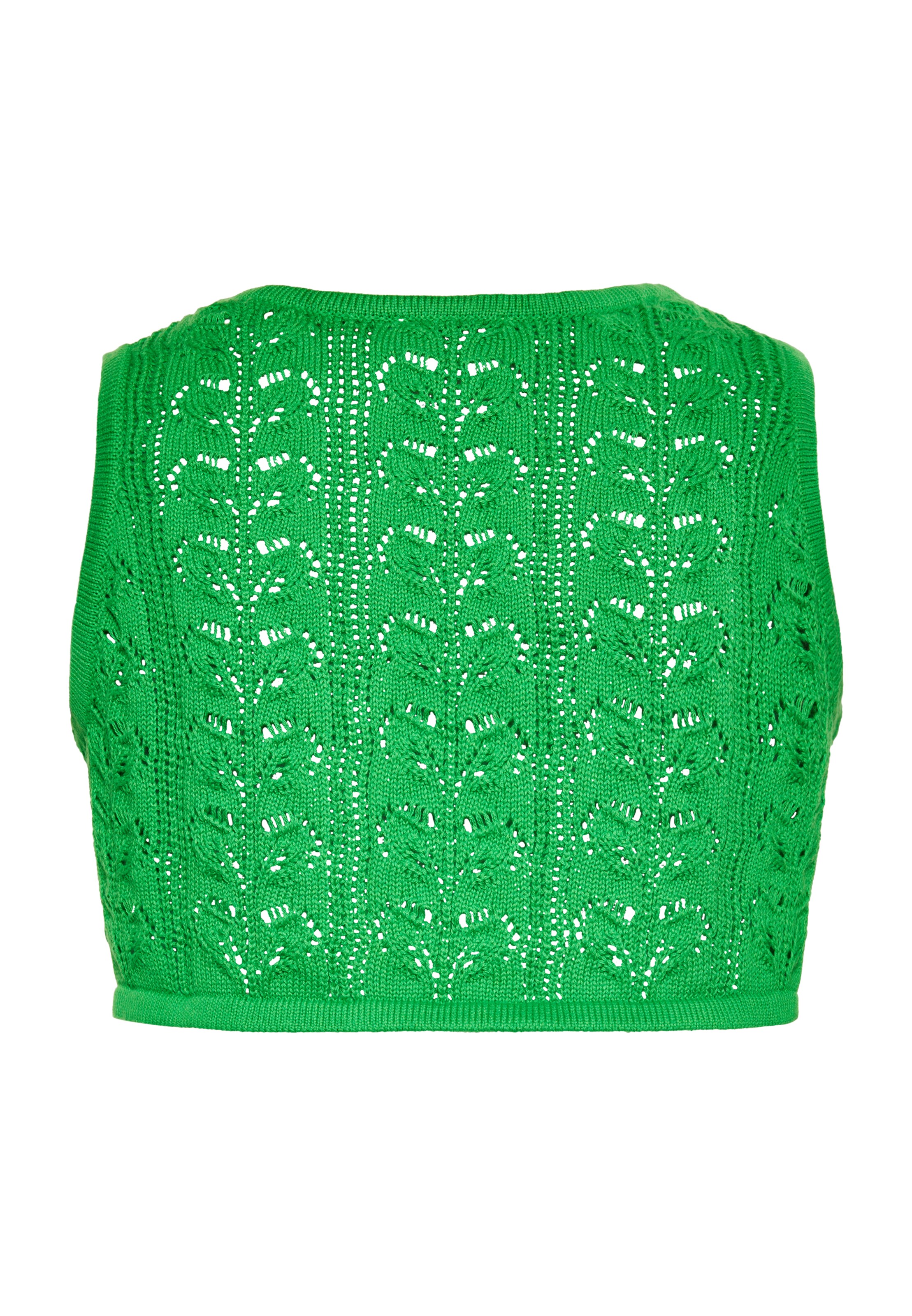 swirly - Top de malha em verde