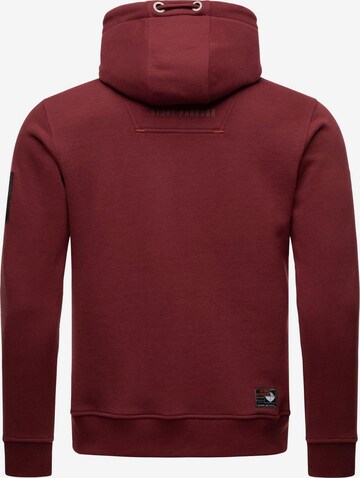 STONE HARBOUR Sweatshirt 'Crazy Frank' in Red