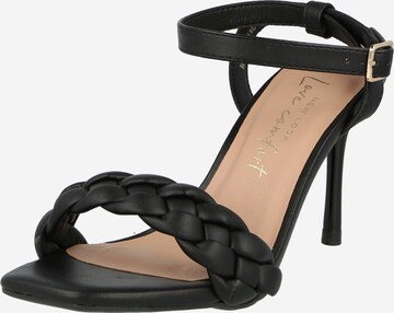 NEW LOOK - Sandalias con hebilla 'VAID' en negro: frente