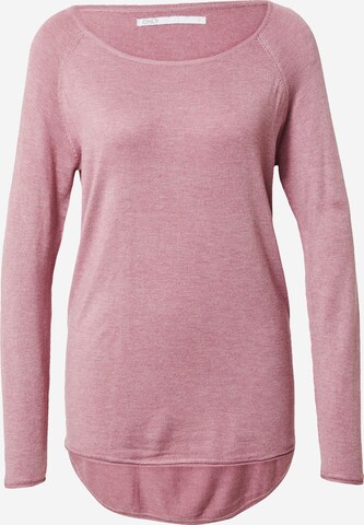 ONLY Sweater 'Mila' in Pink: front