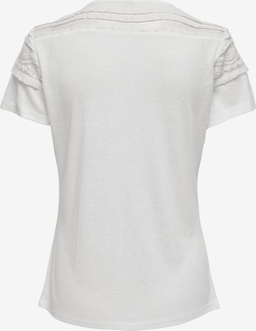 T-shirt 'Sadia' ONLY en blanc