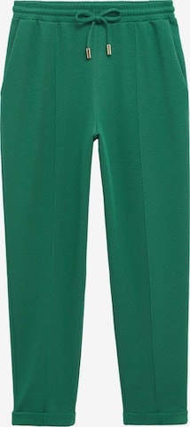 Slimfit Pantaloni 'FLORIDA 1' de la MANGO pe verde: față