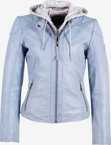 Gipsy Between-Season Jacket in Blue: front