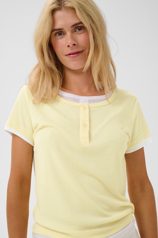 CULTURE - Camiseta 'Rachel' en amarillo