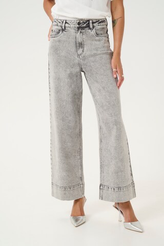 Kaffe Loosefit Jeans 'KAAmelia' in Grau: Vorderseite