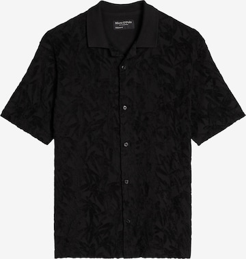 Marc O'Polo Hemd in Schwarz: Vorderseite
