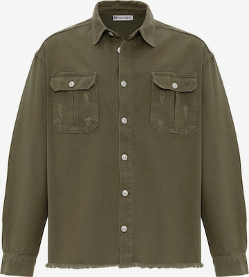 Veste mi-saison Dandalo en vert : devant