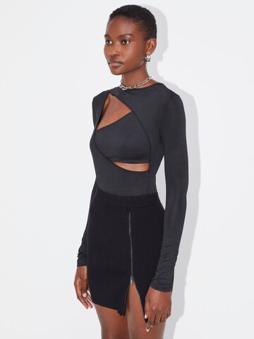 LeGer by Lena Gercke Shirtbody 'Jamira' in Schwarz