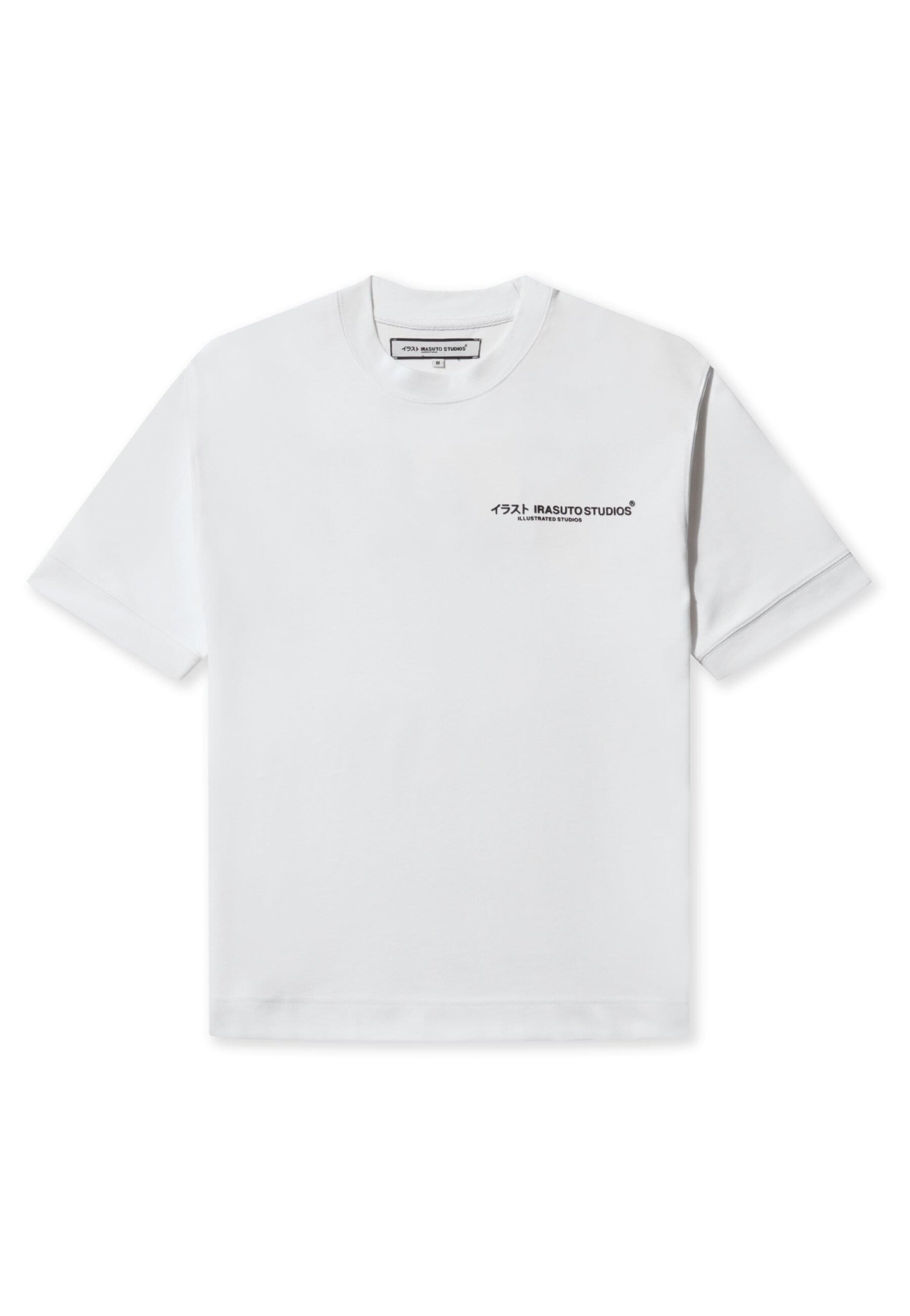 Irasuto Studios Shirt 'Bushi' in Weiß: Vorderseite