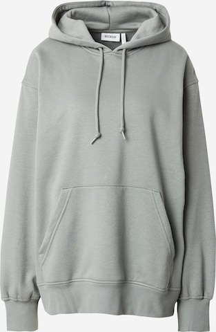 WEEKDAY - Sweatshirt 'Essence' em cinzento: frente