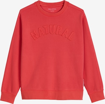 Marc O'Polo Sweatshirt in Red: front