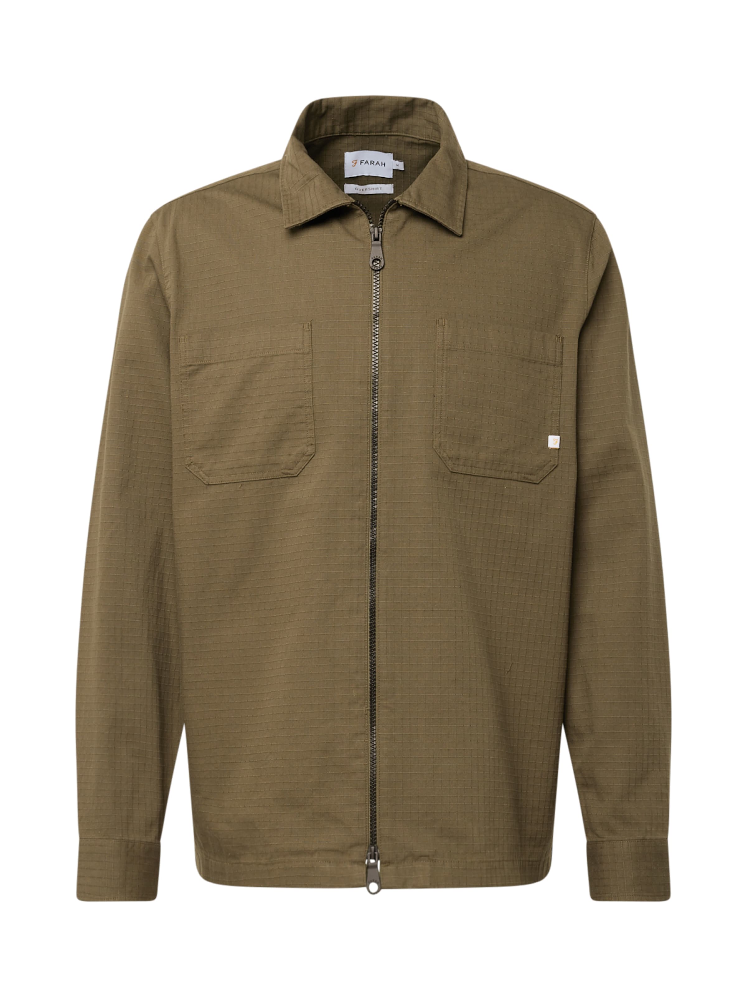 FARAH Overgangsjakke 'OLMES' i grøn: forside