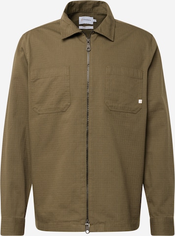 FARAH - Chaqueta de entretiempo 'OLMES' en verde: frente