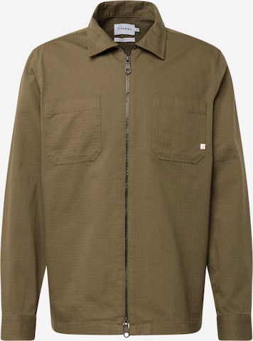 FARAH Between-Season Jacket 'OLMES' in Green: front