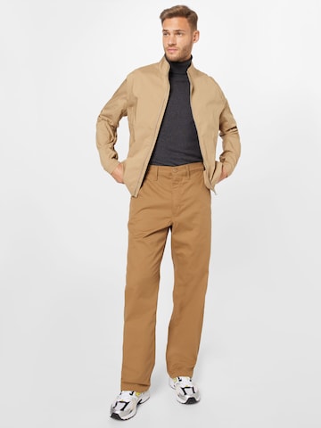 VANS Loose fit Chino Pants 'Authentic' in Brown