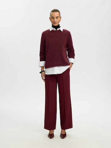 Pullover 'SLWLULU' di SELECTED in rosso