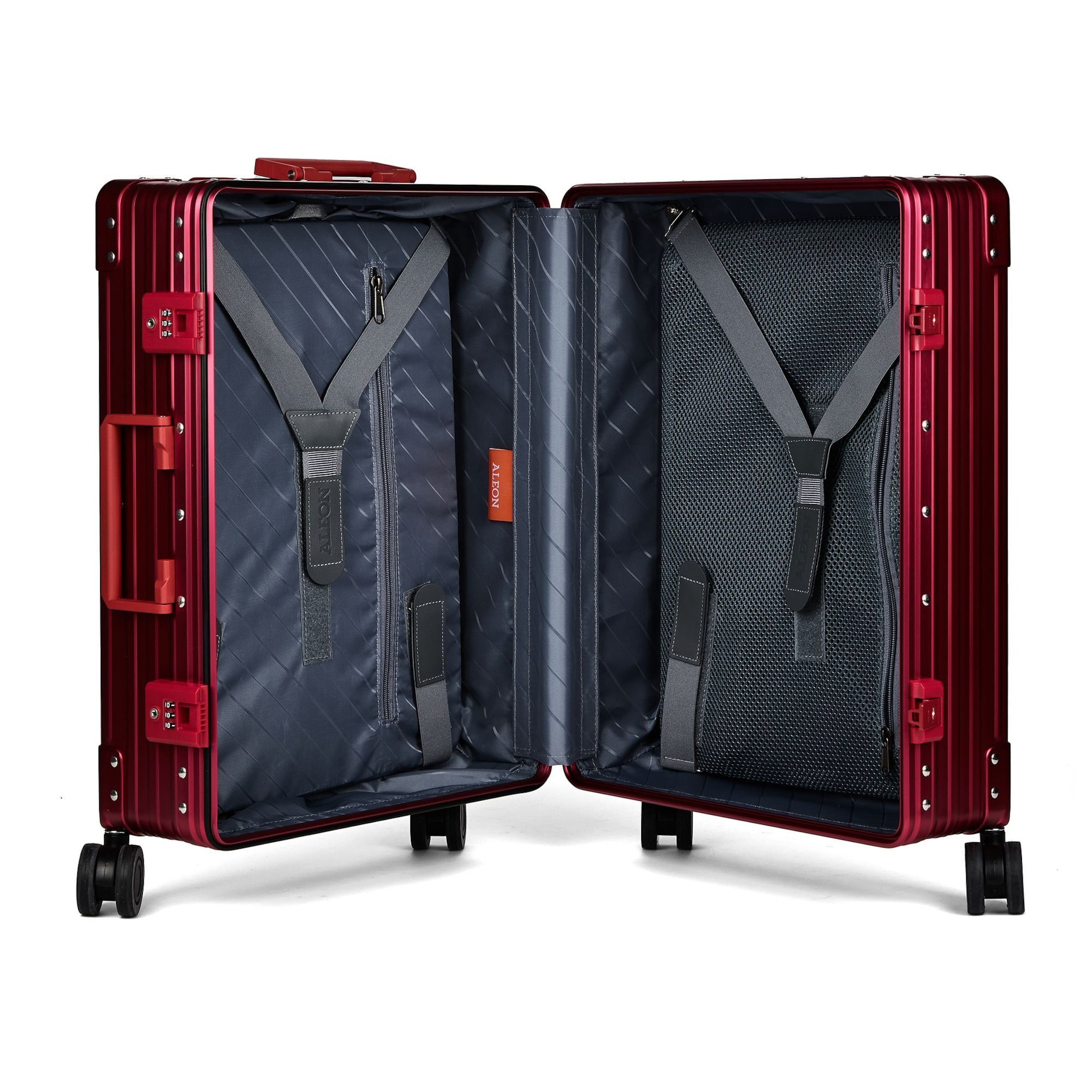 Valisette 'Traveler Domestic' Aleon en rouge