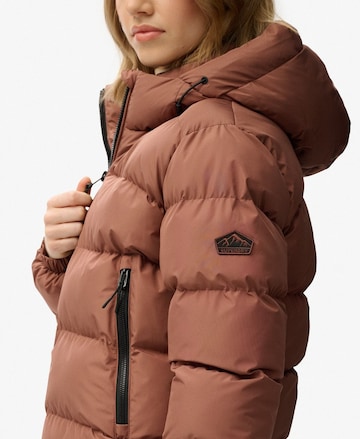 Veste d’hiver Superdry en marron