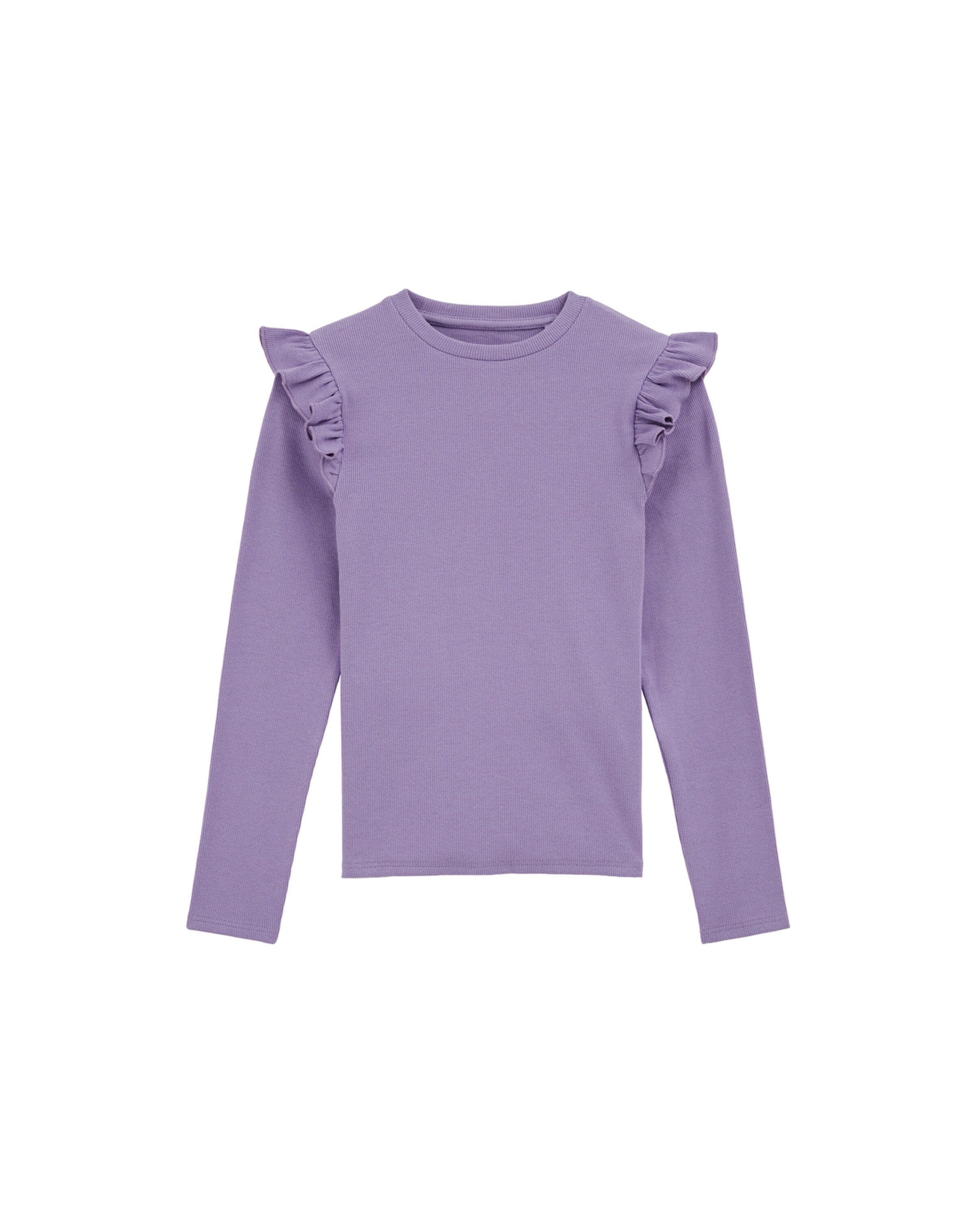 purpurinė WE Fashion Marškinėliai: priekis