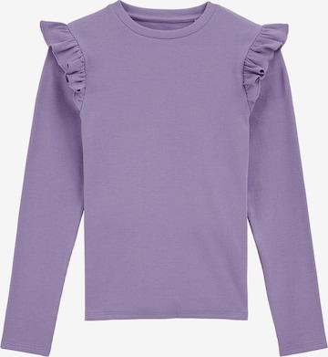 purpurinė WE Fashion Marškinėliai: priekis