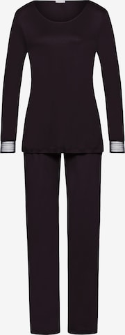 Pyjama Hanro en violet : devant