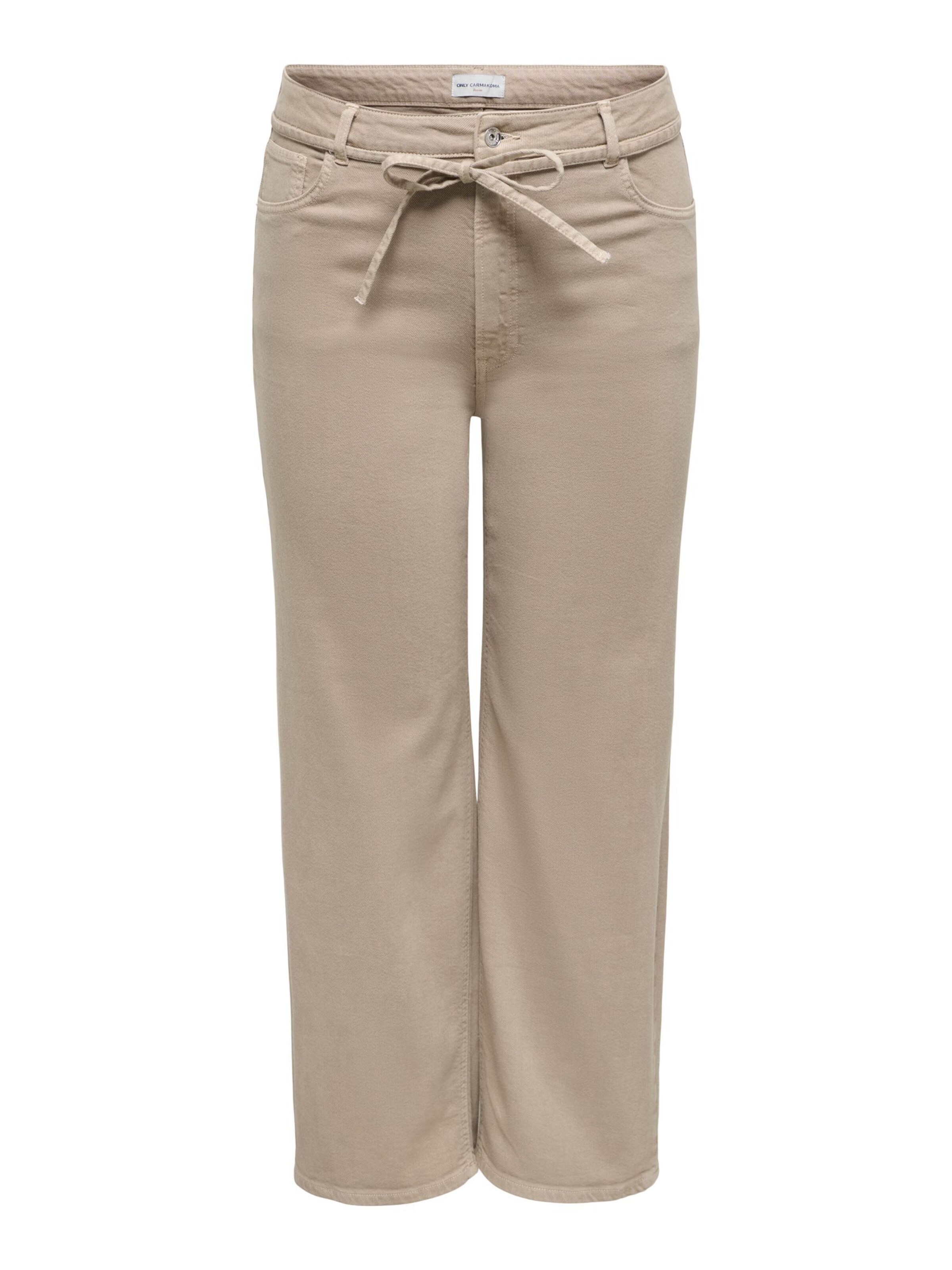 ONLY Carmakoma Jean 'CARHilla' en cappuccino, Vue avec produit