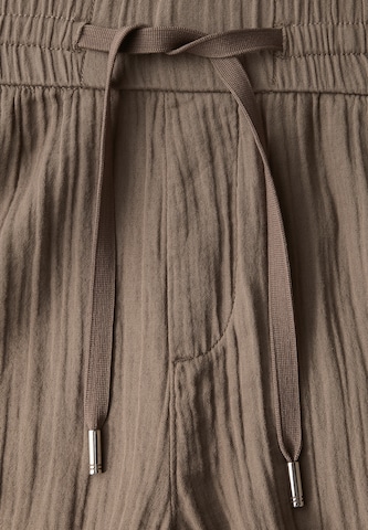 Wide Leg Pantalon STREET ONE en marron