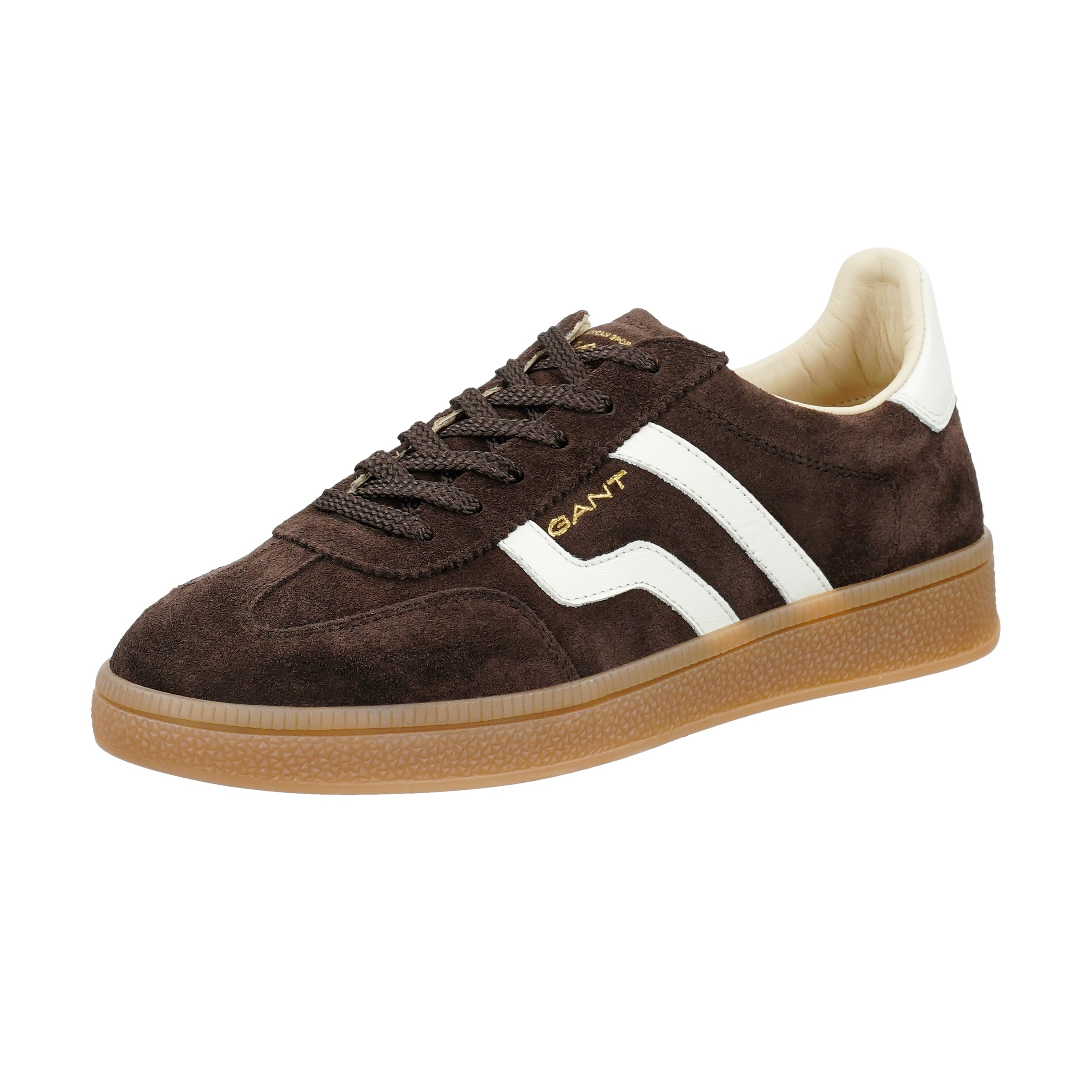 Baskets basses 'Cuzima' GANT en marron : devant