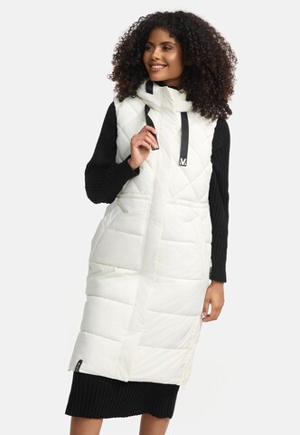 MARIKOO Vest 'Narikaa 16' in White: front