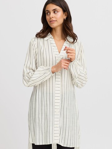 Fransa Blousejurk ' FRARIANA SH 3 ' in Beige