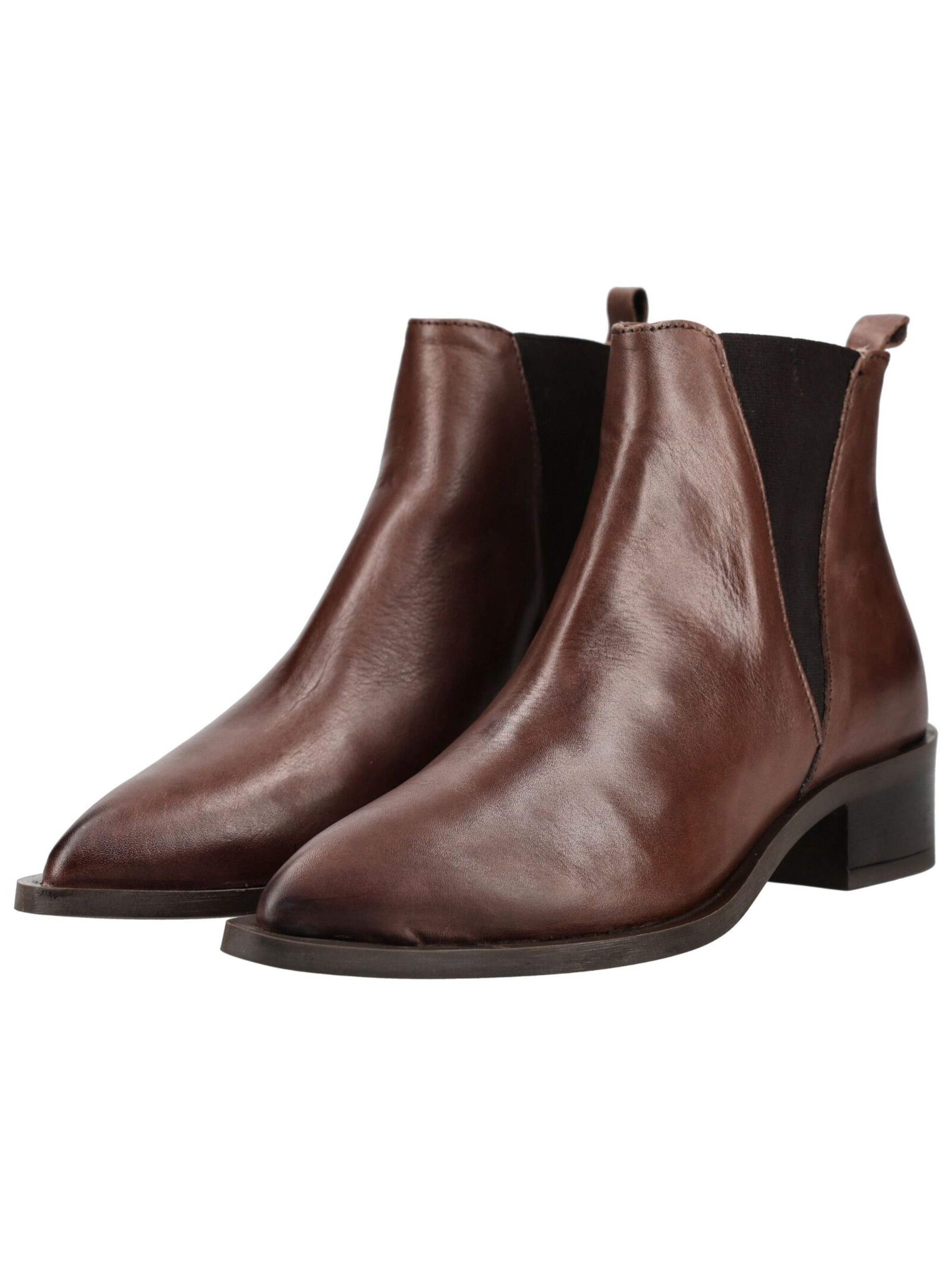 PAVEMENT Chelsea boots in Brown: front
