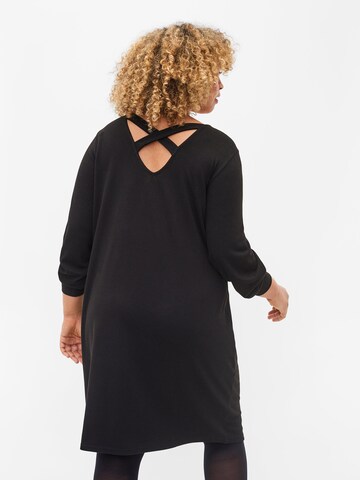 Zizzi Kleid 'LUCCA' in Schwarz