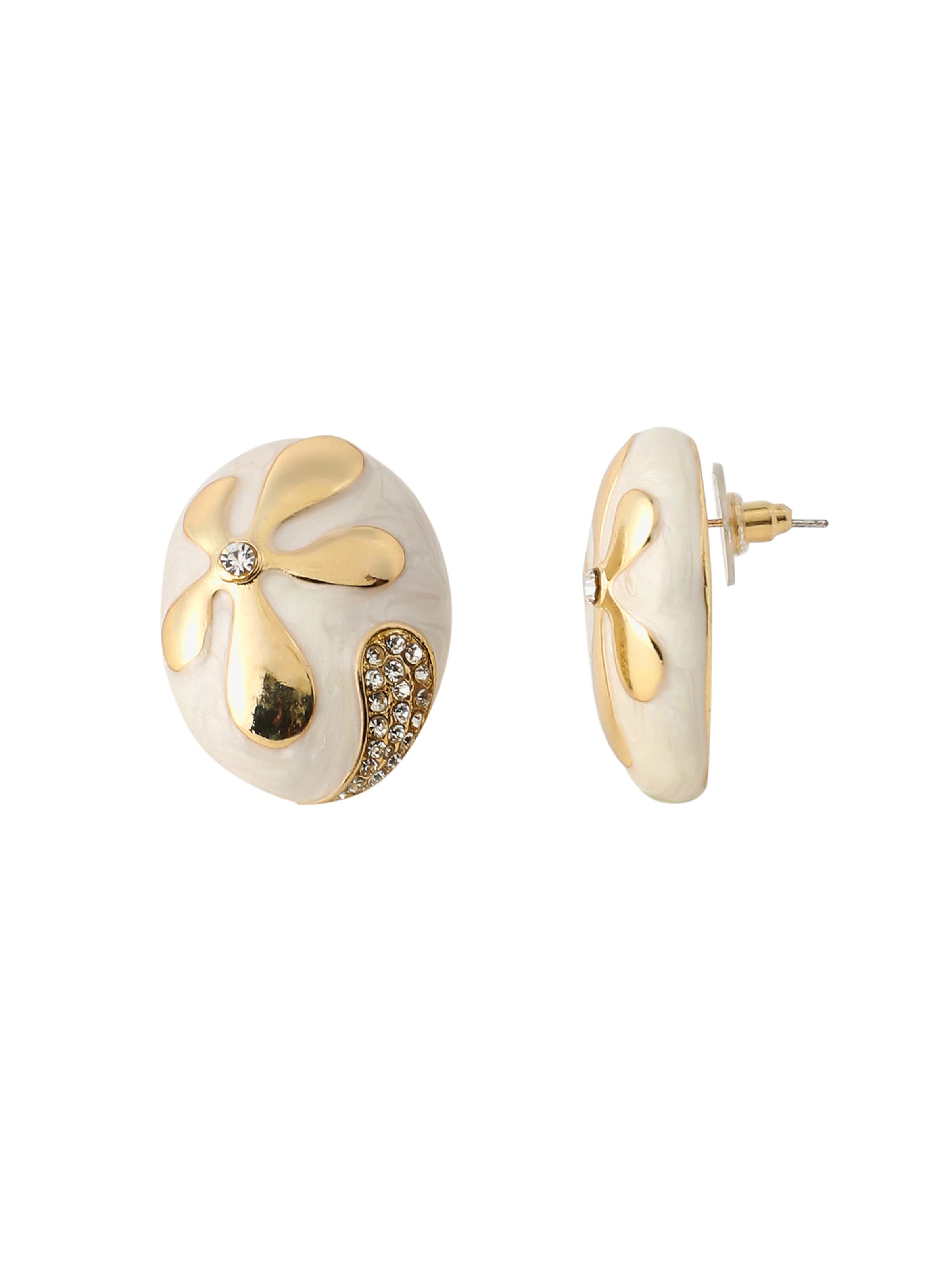 Boucles d'oreilles 'Aashu' SOHI en or