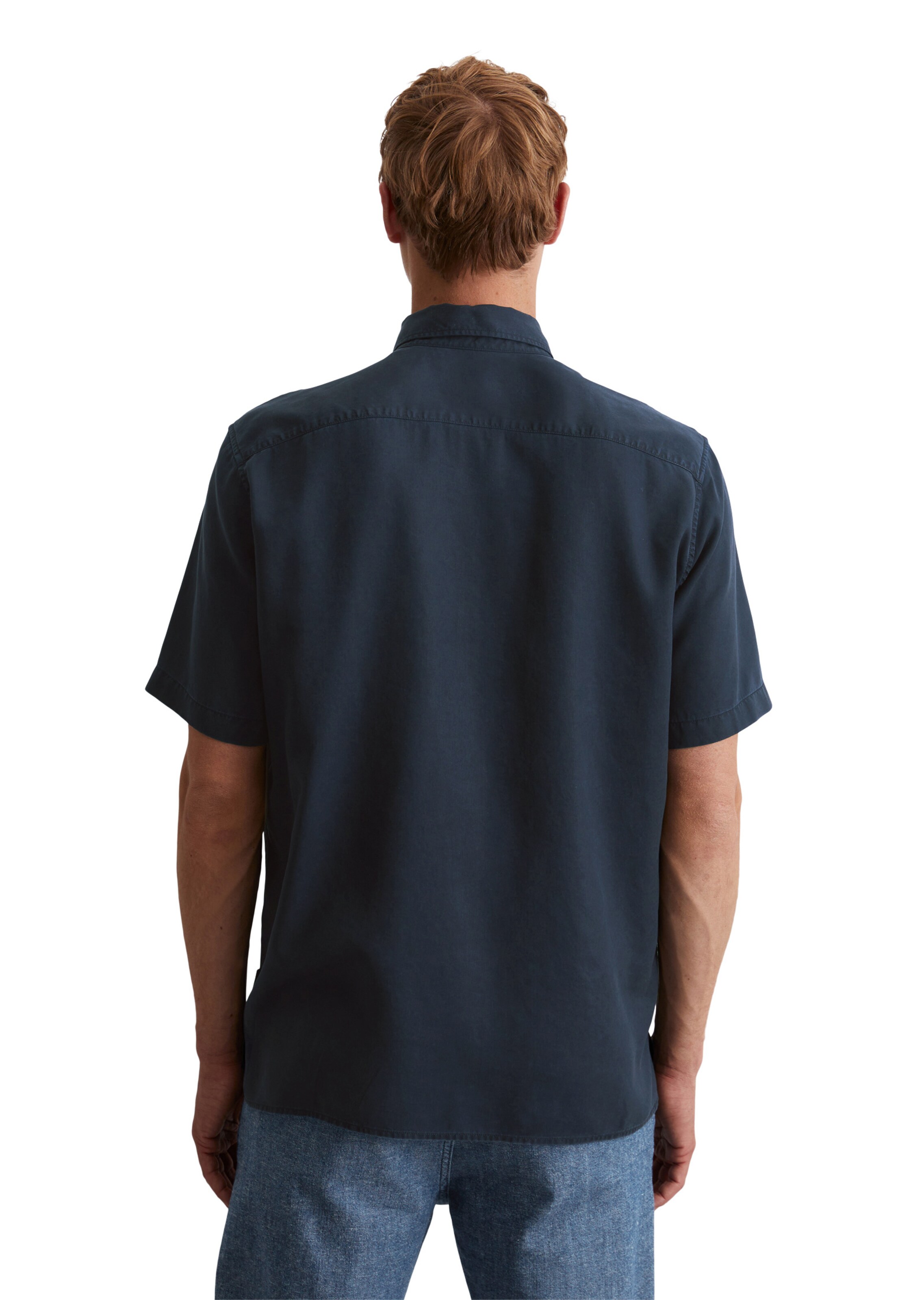 Coupe regular Chemise Marc O'Polo en bleu