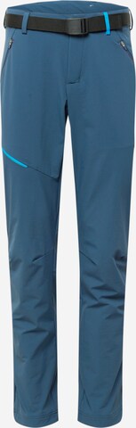 Schöffel Regular Outdoor Pants 'Wendelstein' in Blue: front