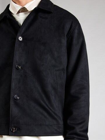 Giacca di mezza stagione di Abercrombie & Fitch in nero